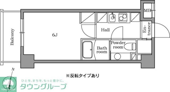 レジディア中村橋の物件間取画像